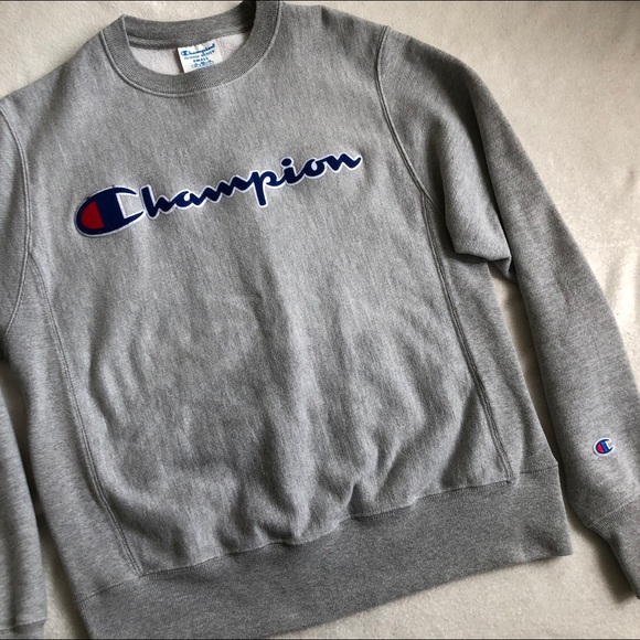 Champion Reverse Weave Crew Neck Sweatshirt - Picture 4 of 5